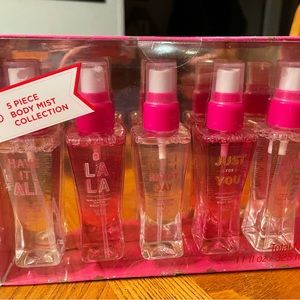 New 5 Piece Body Mist Collection